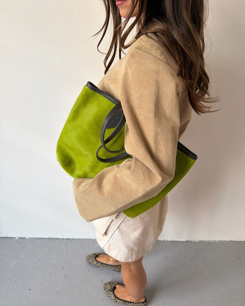 Beige suede jacket