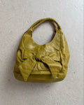 Green bow bag