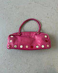 Pink polka dot bag