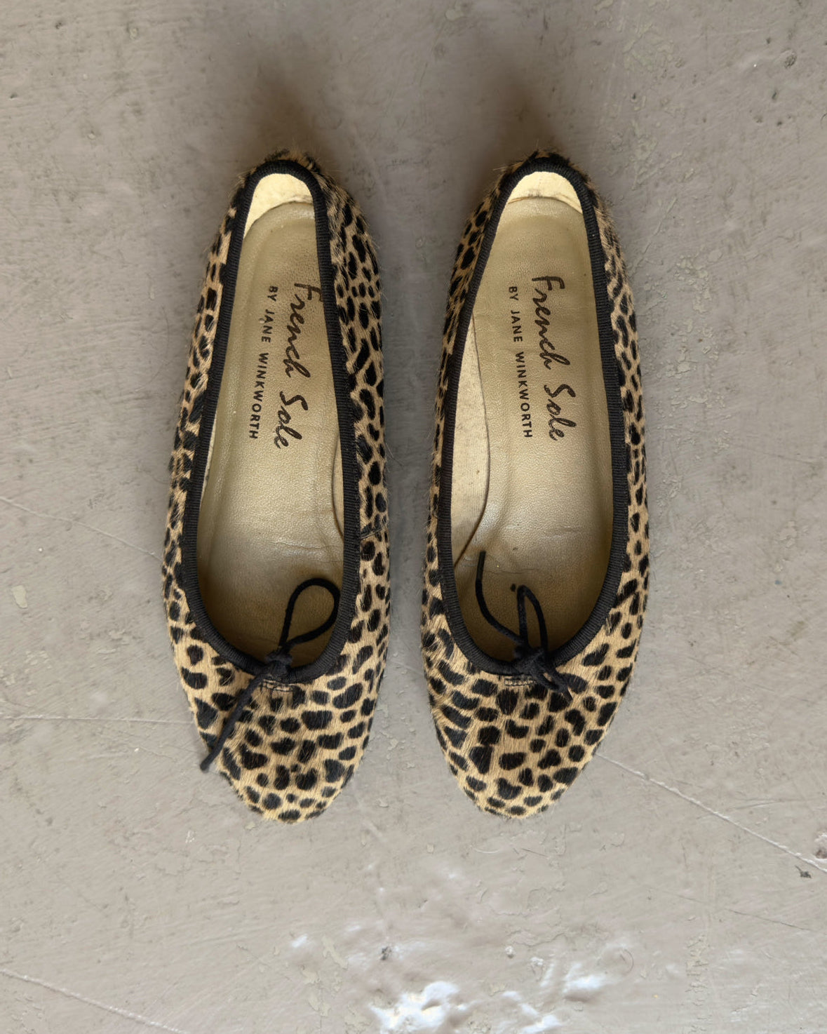 Cheetah ballet flats