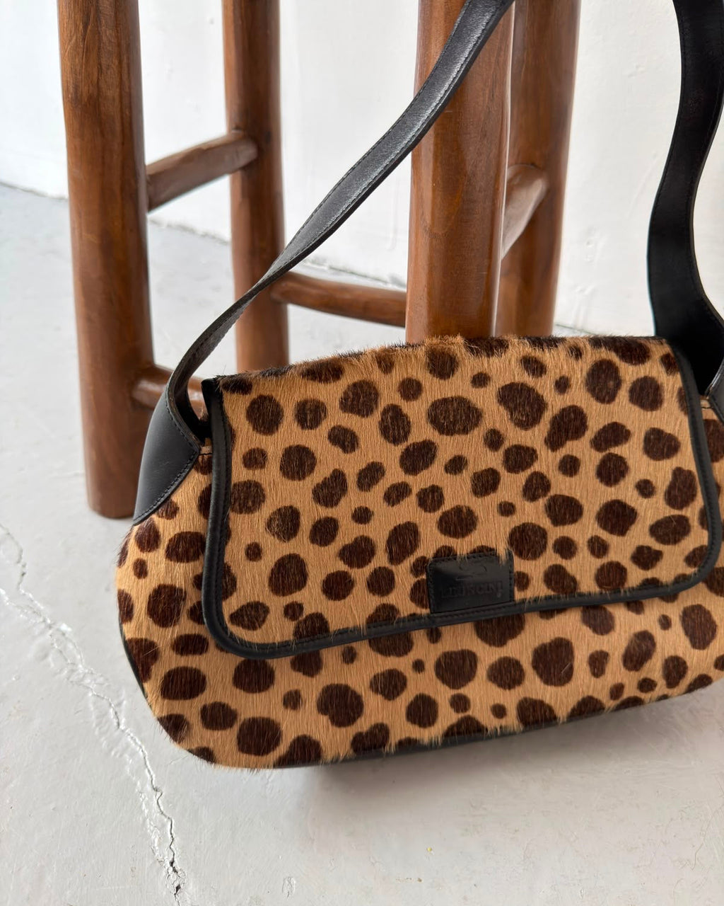 Leopard shoulder bag