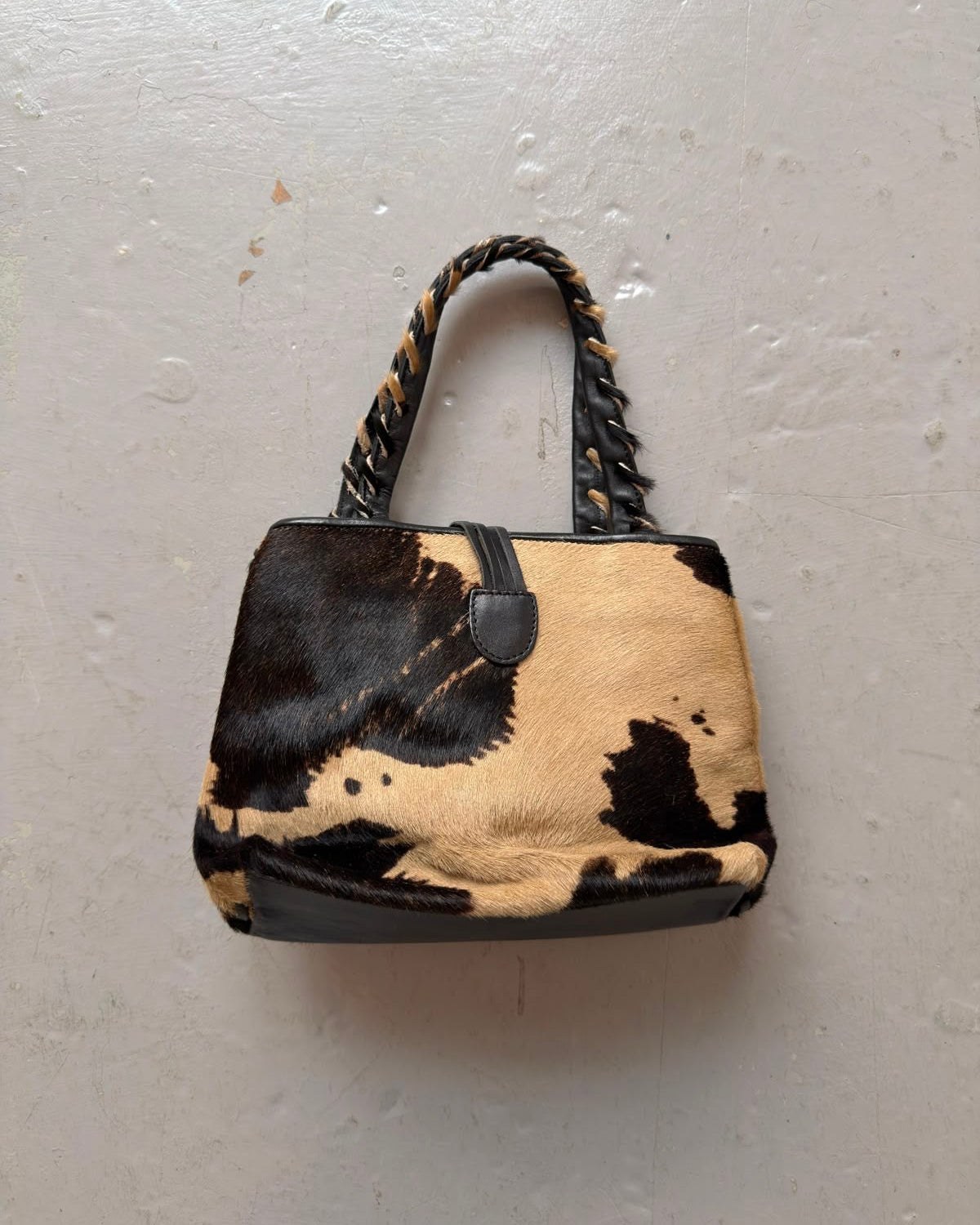 Mini cowhide bag